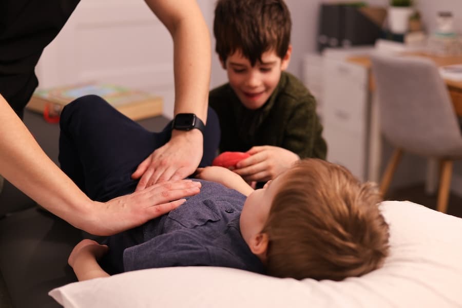 Manipulation pour genou